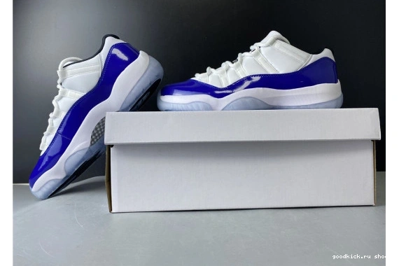 Air Jordan Concord White Low Retro AH7860-100 AH7860-100 11 0216